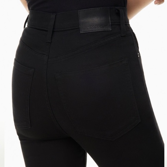 Aritzia⭐️Denim Forum Lola HR black♥️ - Picture 3 of 6